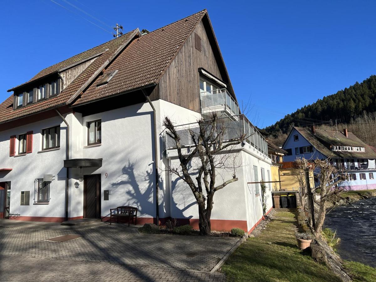 Schenkenzell Ferienwohnung Kinzigblick - Balkon - Fuer Kinder - Mit Bettwaesche & Handtuecher מראה חיצוני תמונה